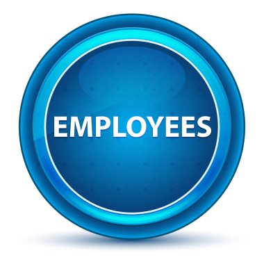 Çalışanlar Eyeball Mavi Yuvarlak Düğme