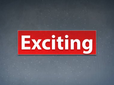 Heyecan verici Kırmızı Banner Soyut Arka Plan