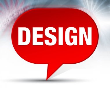 Tasarım Kırmızı Bubble Arka Plan