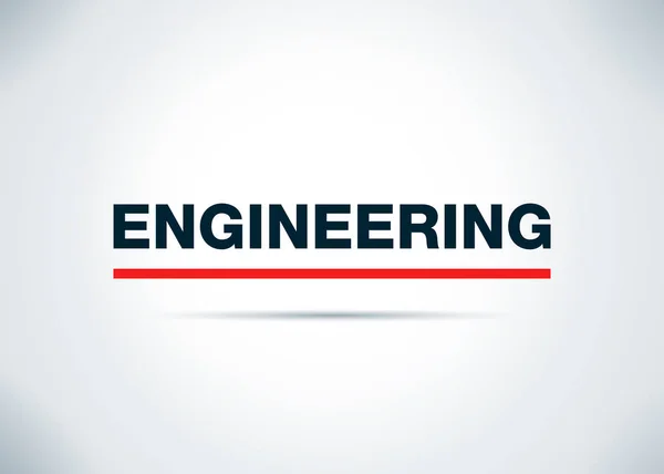 Engineering abstrakt flachen Hintergrund Design Illustration — Stockfoto
