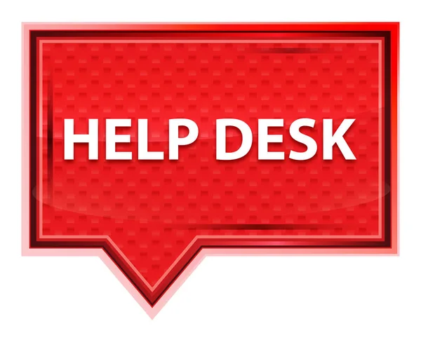 Help Desk Misty Rose roze banner knop — Stockfoto