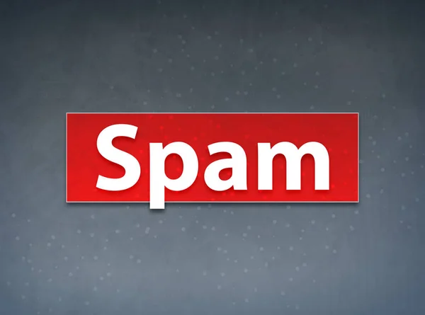 Spam rotes Banner abstrakter Hintergrund — Stockfoto