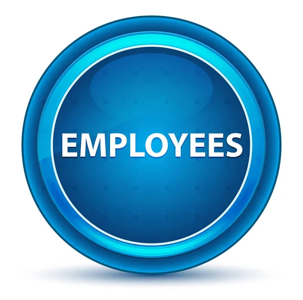 Employees Eyeball Blue Round Button — Stock Photo, Image