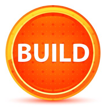 Doğal Turuncu Yuvarlak Düğme Oluştur