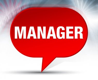 Yönetici Kırmızı Bubble Arka Plan