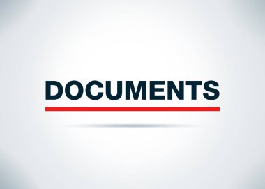 Belgeler Soyut Düz Arka Plan Tasarım İllüstrasyon