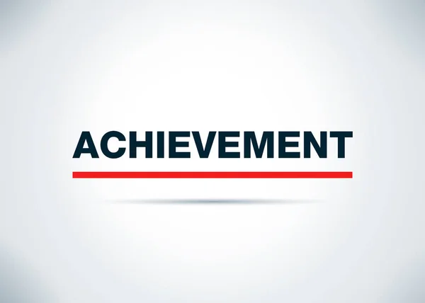Achievement Abstract Flat Background Design Illustration — Stock Photo, Image