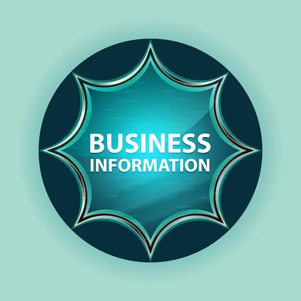 Business Information magical glassy sunburst blue button sky blu — Stock Photo, Image