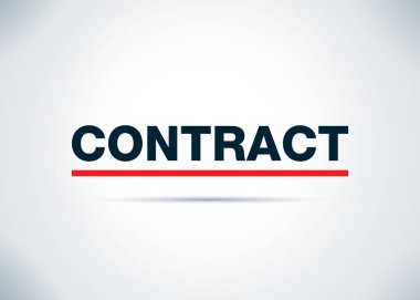 Sözleşme Soyut Düz Arka Plan Tasarım İllüstrasyon