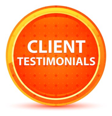 Müşteri Referansları Doğal Turuncu Yuvarlak Düğme