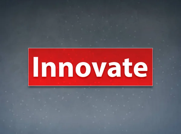 Innovate czerwony banner streszczenie tło — Zdjęcie stockowe