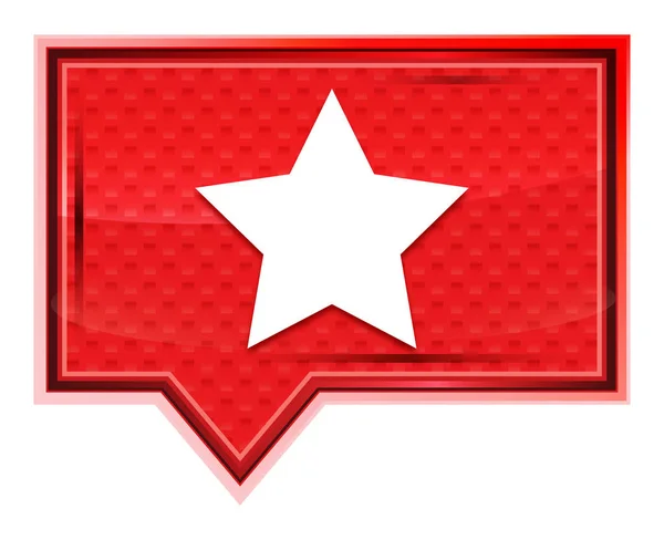 Gwiazda ikona mglisty różowy banner przycisk — Zdjęcie stockowe