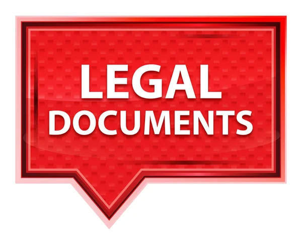 Legal Documents misty rose pink banner button — Stock Photo, Image
