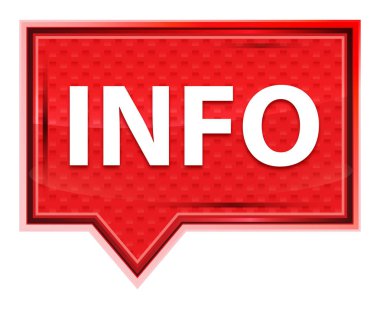 Bilgi sisli gül pembe afiş düğmesi