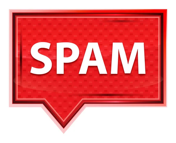 Spam neblig rosa Banner-Taste — Stockfoto