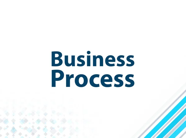 Business Process Modern Flat Design Blue Abstract Background — Stock Photo, Image