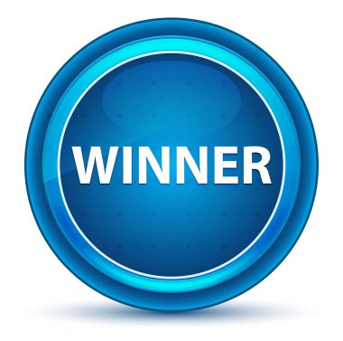 Kazanan Mavi Göz Yuvarlak Düğmesi