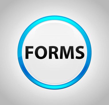 Formlar Yuvarlak Mavi Buton