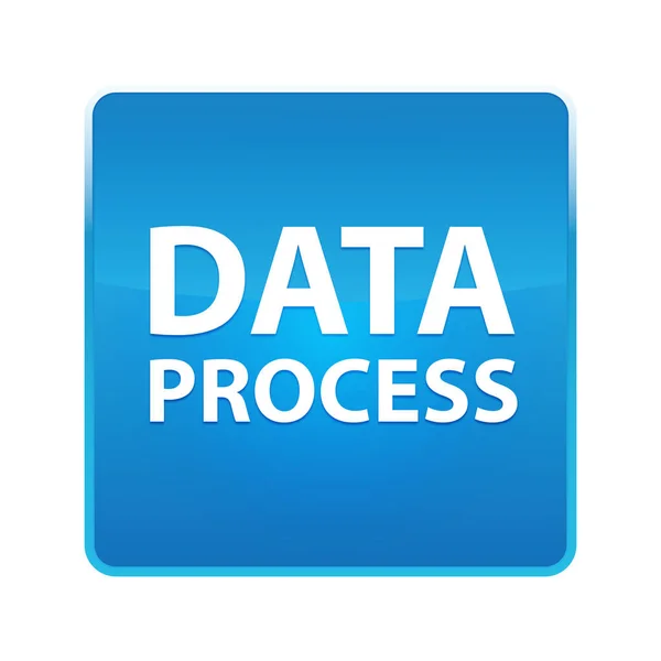 Data Process shiny blue square button