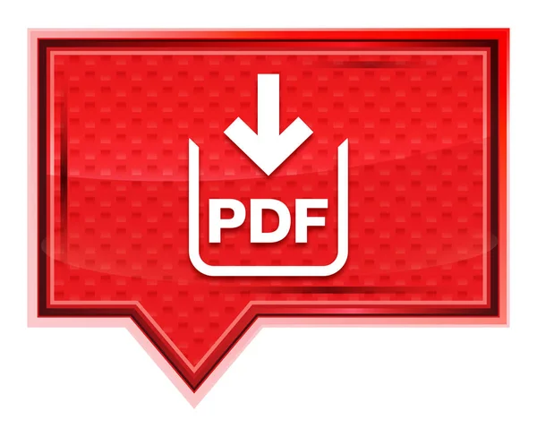 PDF document download icon misty rose pink banner button