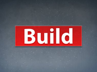 Kırmızı Banner Soyut Arka Plan Oluştur