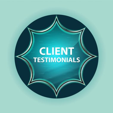 Müşteri Referansları büyülü camsı güneş patlaması mavi düğme gökyüzü mavi