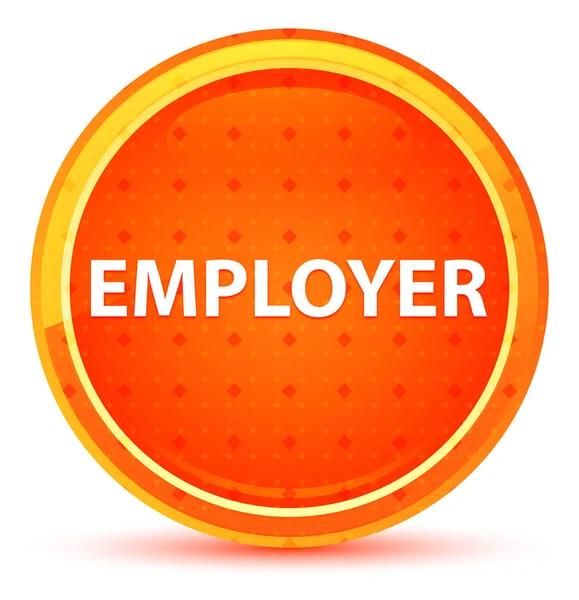 Employer Natural orange rund knapp — Stockfoto