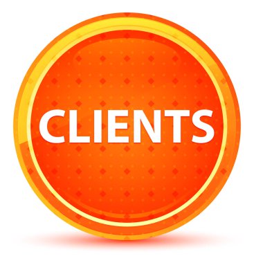 Müşteriler Doğal Turuncu Yuvarlak Düğme