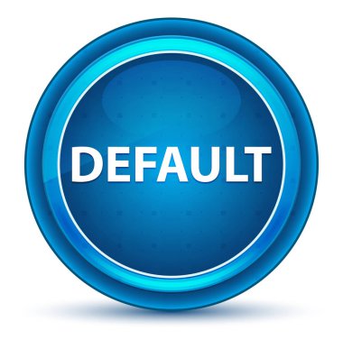 Varsayılan Eyeball Mavi Yuvarlak Düğme