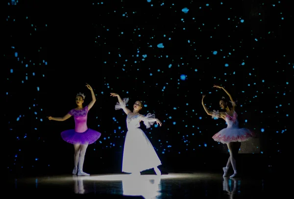 Bailarinas Bailando Concierto Concierto Ballet —  Fotos de Stock