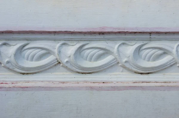 Стена Резными Орнаментами Дизайн Скульптора — стоковое фото