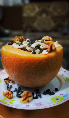 lezzetli meyve agrega fındık