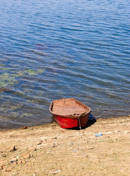 Boating experience at dudhani lake, Silvassa, India — Stock Photo, Image