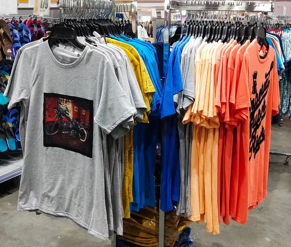 Beautiful Shirts Displayed Mall Sale — Stock Photo, Image
