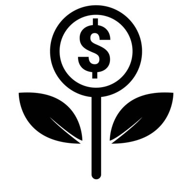Finansal Yatırım Finansal Büyüme Simgesi