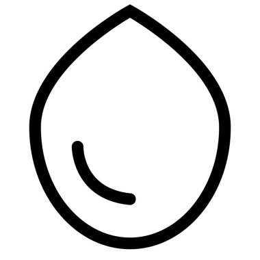 Kan içeceği damla su simgesi