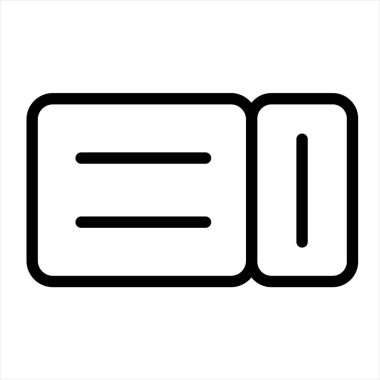 Film, bilet, turizm, seyahat, tatil simgesi