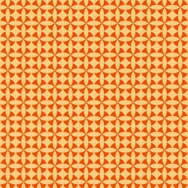 Güzel Turuncu Güzel Desen Şablonu