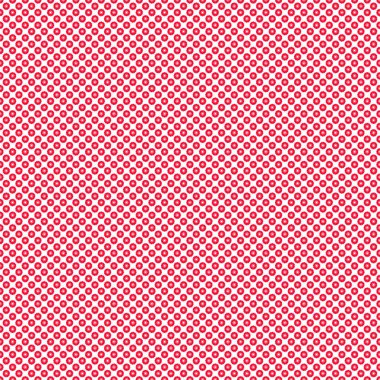 Kırmızı Zarif Güzel Desen Şablonu