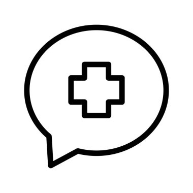 Doktor Sağlık Tıbbi Konuşma simgesi