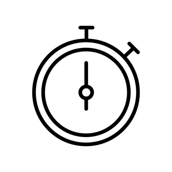 Reloj Tiempo Temporizador Deportes Icono Diseño — Archivo Imágenes Vectoriales