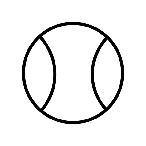 运动装备球网球图标 — 图库矢量图片