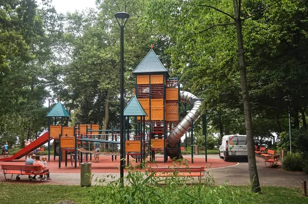 Plac Zabaw Dla Dzieci Parco Ciani — Zdjęcie stockowe