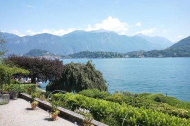 Villa Carlotta'nın güzel yeşil terasları.