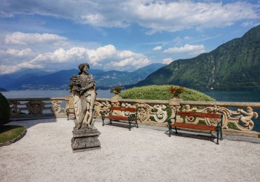 Ünlü villa Balbianello güzel alan