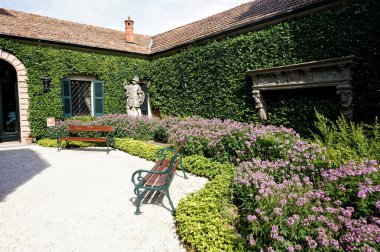 Ünlü villa Balbianello güzel alan