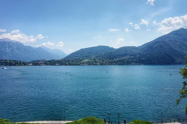 Veduta Del Lago Como Dalle Sponde Tremezzo — Foto Stock