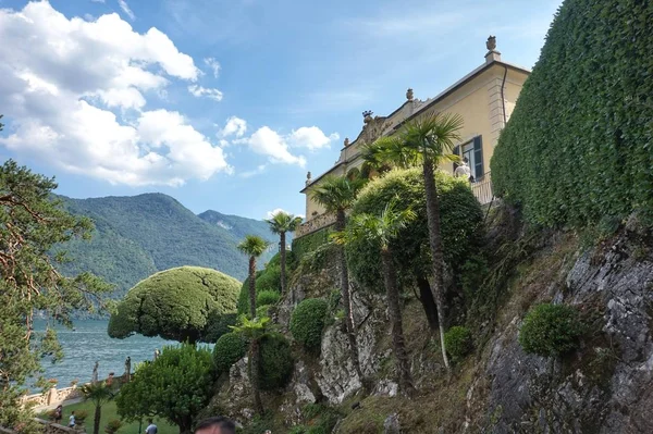 Hermosa Zona Famosa Villa Balbianello — Foto de Stock