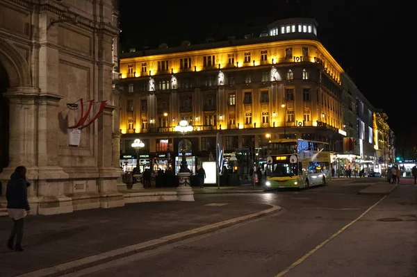 Ночное Освещение Вены — стоковое фото