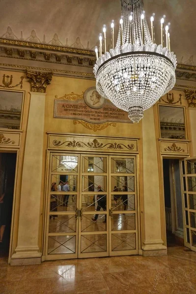 Mila Daki Scala Opera Salonu Nun Içi — Stok fotoğraf